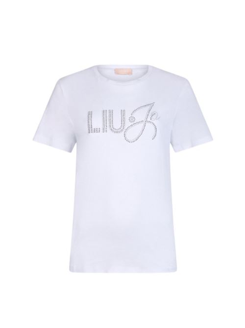 T-shirt con applicazioni Liu Jo | WA6491JS923.P9353